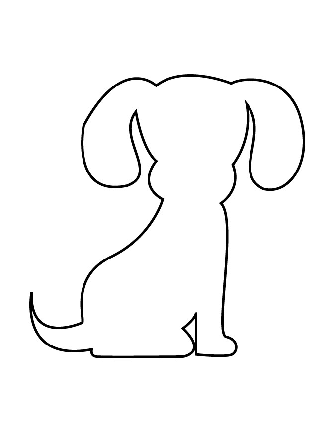 Image result for dog stencil.jpg